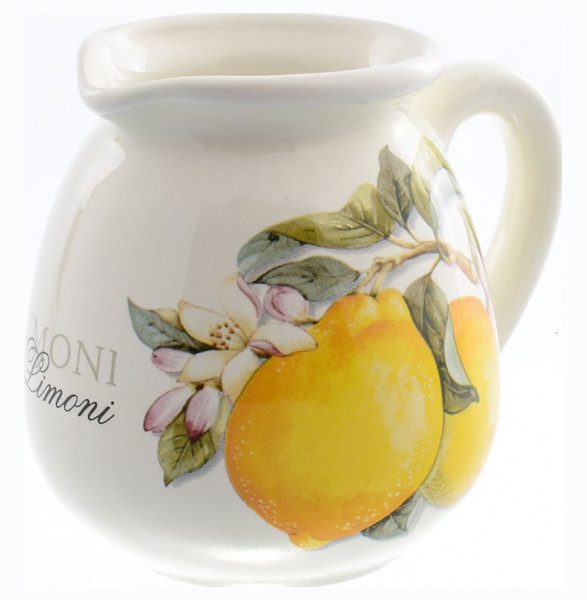 Молочник 400 мл  Artigianato Ceramico by Caroline &quot;Artigianato ceramico /Лимоны&quot; / 156791